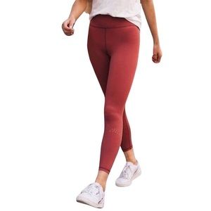 ZYIA Red Pear Moon Brilliant Hi Rise 7/8 size 12 | 24” inseam | Legging Tight